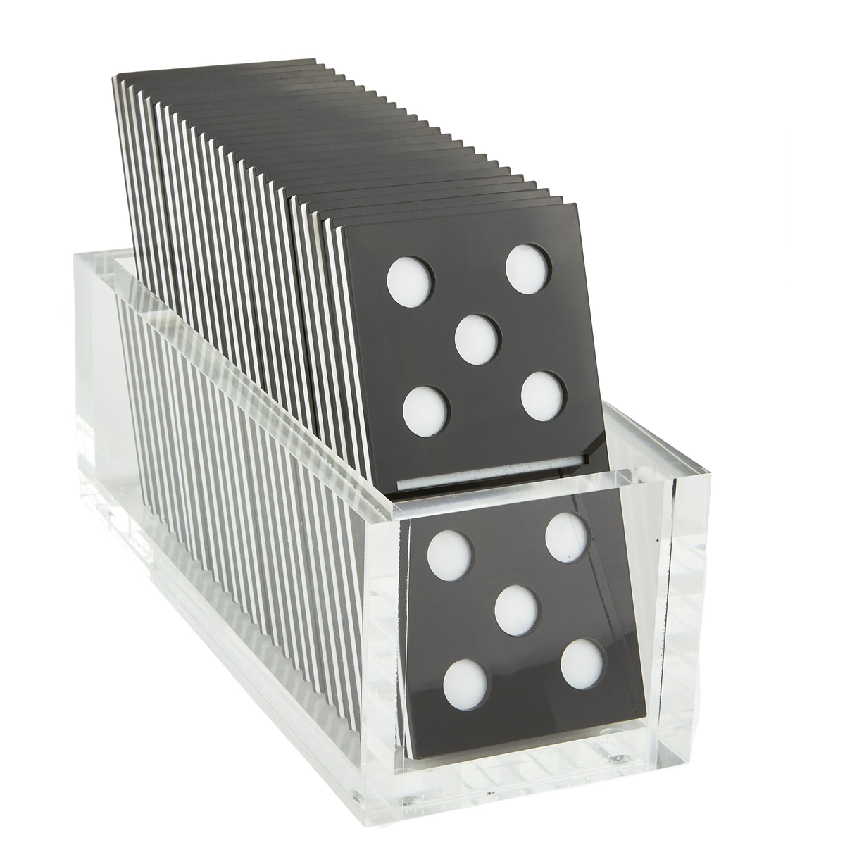 Acrylic Domino Set & Tray