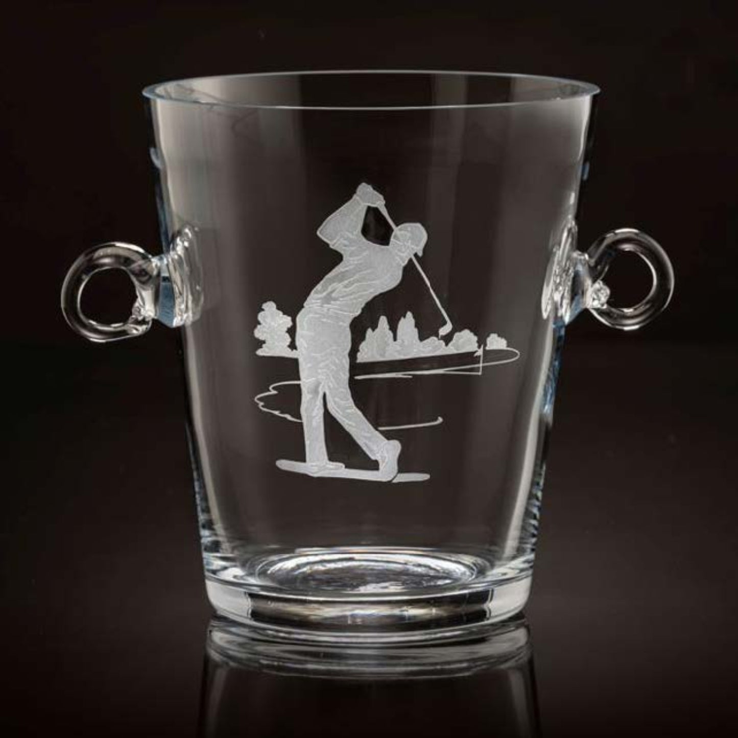 Golfer ice bucket