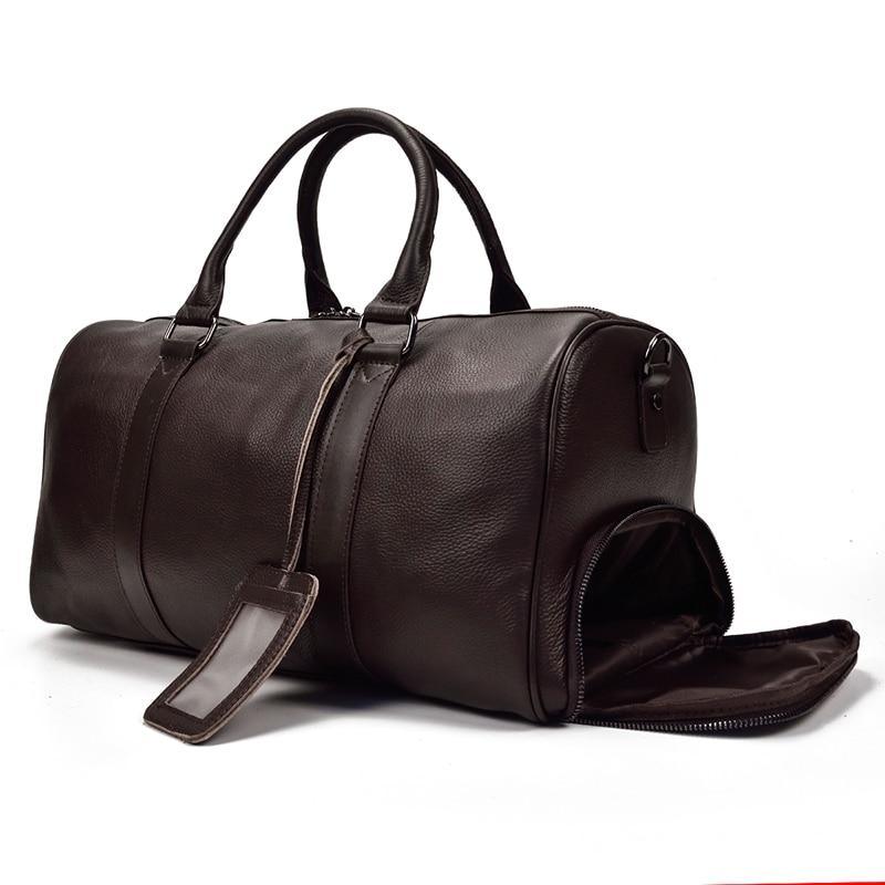 Vintage Leather Duffle