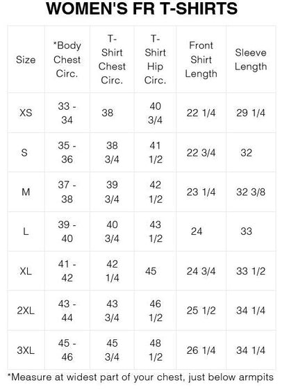 Women's Lightweight Long Sleeve FR T-Shirt
