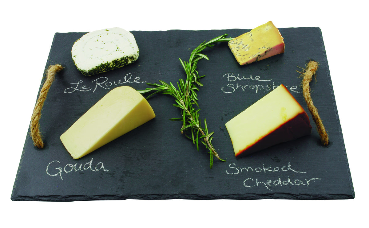 RUSTIC SLATE CHEESE BOARD